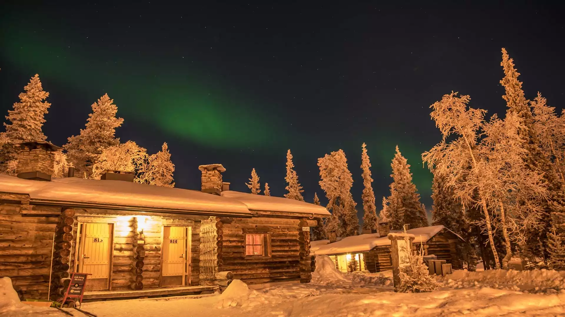 Door de arm van Finland naar Luosto