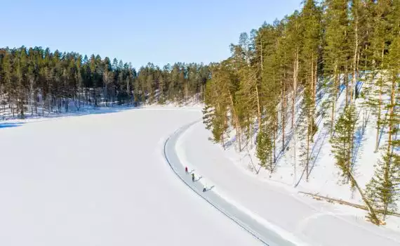 Winteravontuur duizend meren en Helsinki